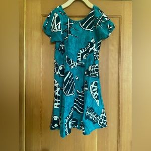 Vintage 90’s Abstract Print Mini Dress